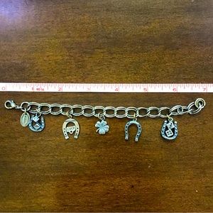 Lucky Charm Bracelet approximately 7”